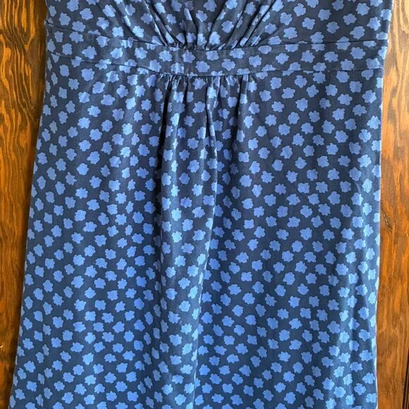 Boden Sleeveless Dress  - size 10L  -Blue - Picture 2 of 6